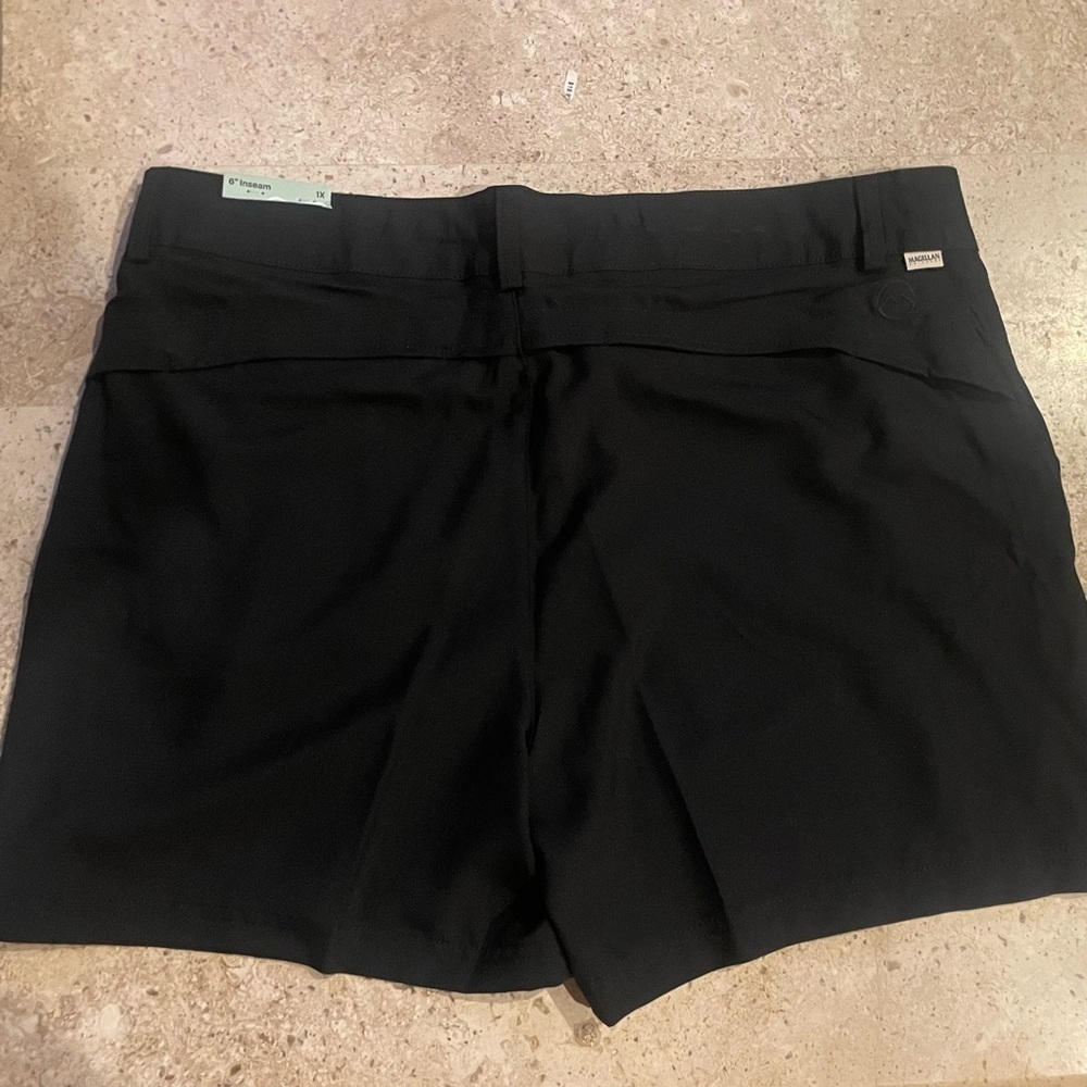 NWT Magellan Outdoors Woman’s  Fish Gear Falcon Lake Short Drawstring Black - Picture 6 of 10